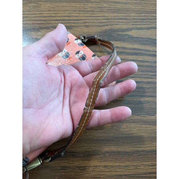 Fossil owl mini credit card holder change purse small bag - Picture 12 of 12